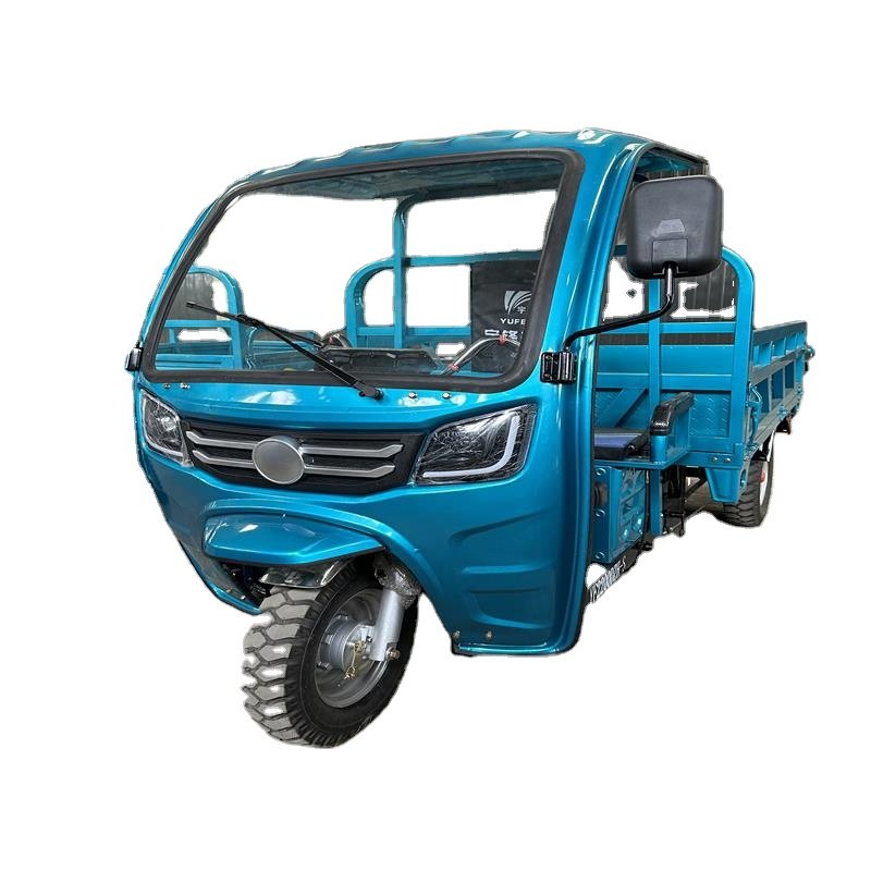 Cheap Price Front and Rear Drum Brakes 2200W 3 Wheel Electric Tricycles for Cargo